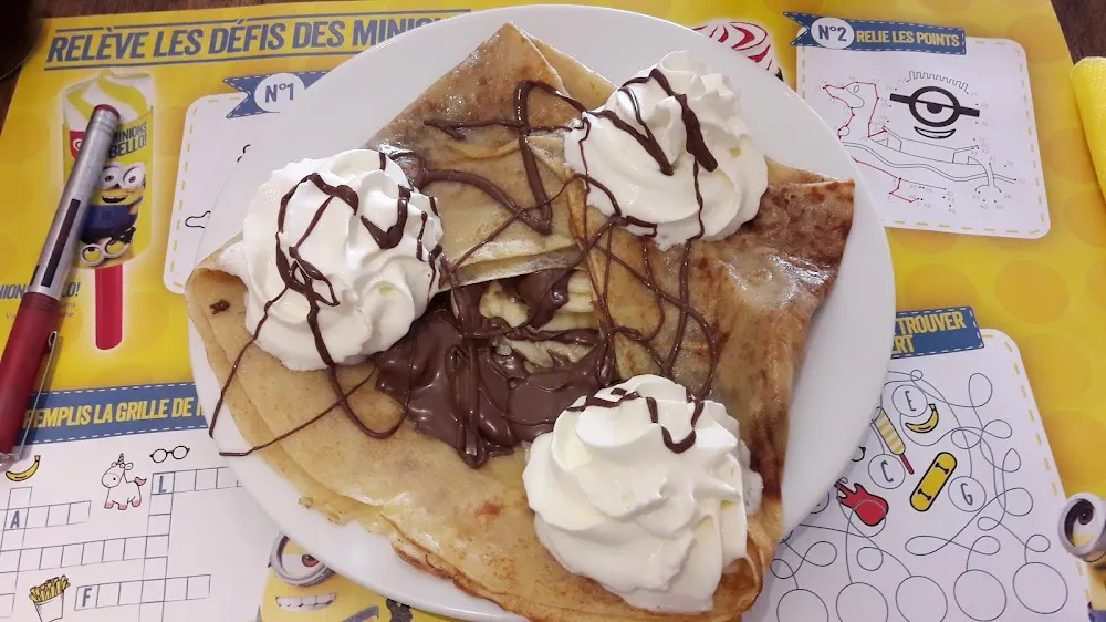 Crêpe Met Nutella Banaan En Room