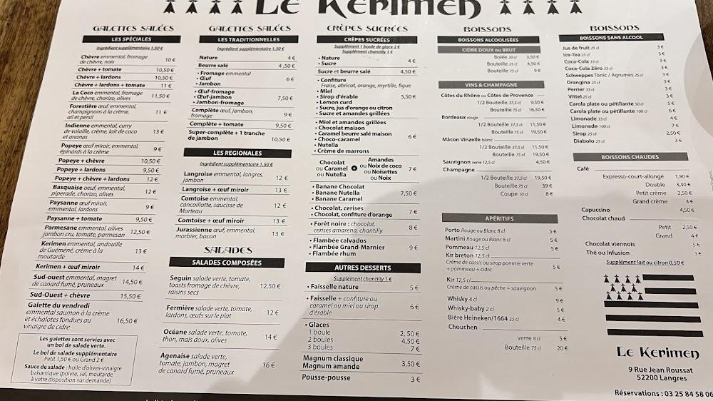 Kerimen - Menu Image 2