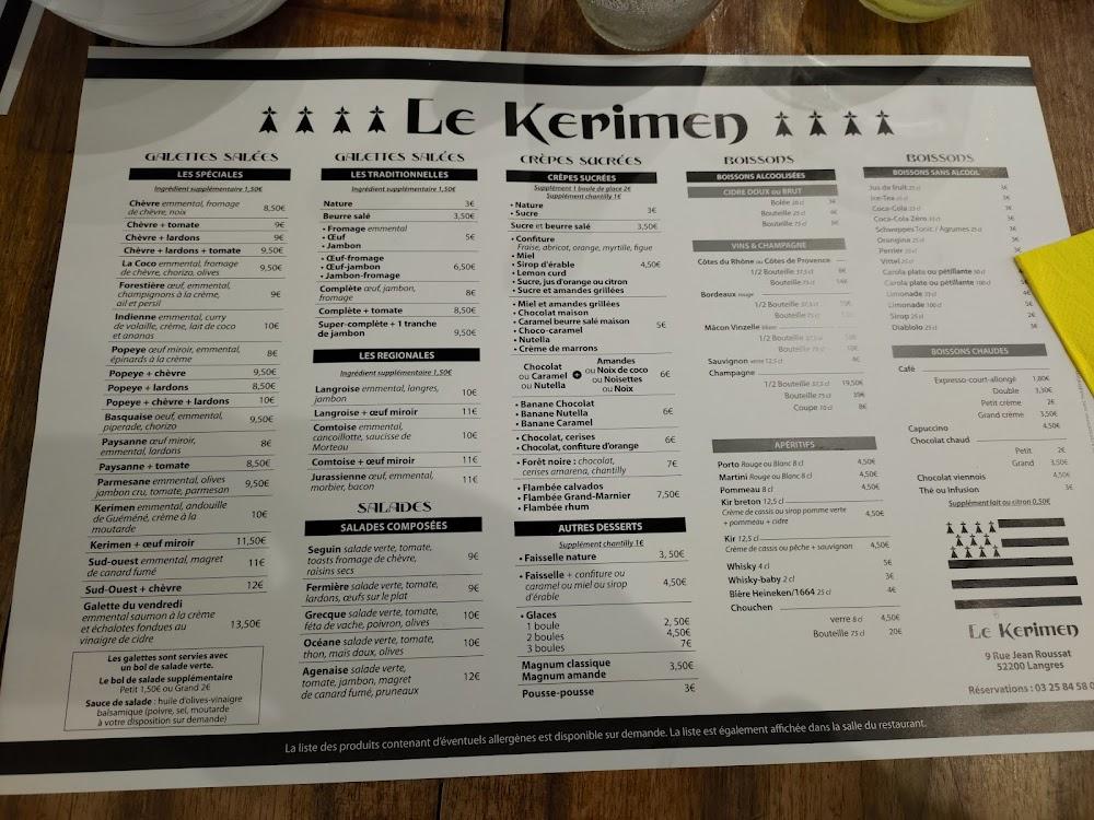 Kerimen - Menu Image 3
